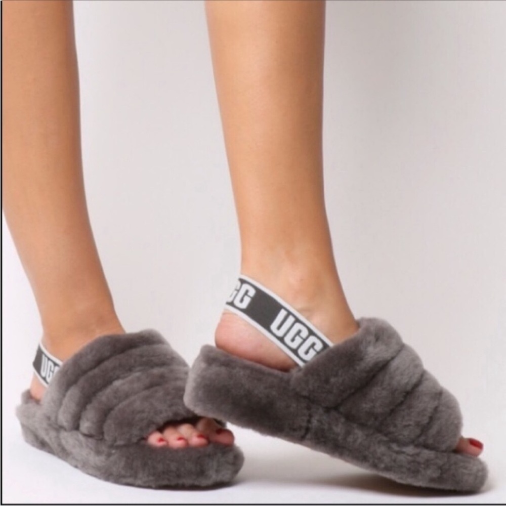 UGG Oh Yeah double strap flat sandals in black